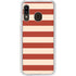 Neutral Stripes Galaxy A20 Clear Case