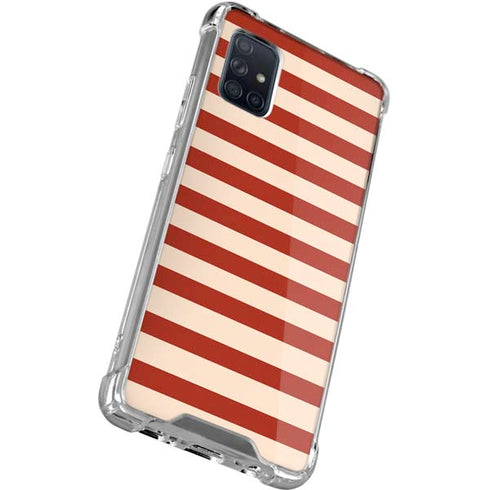 Neutral Stripes Galaxy A51 5G Clear Case