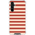 Neutral Stripes Galaxy A54 5G Clear Case