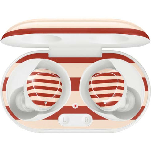 Neutral Stripes Galaxy Buds Plus Skin