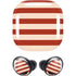 Neutral Stripes Galaxy Buds Pro Skin