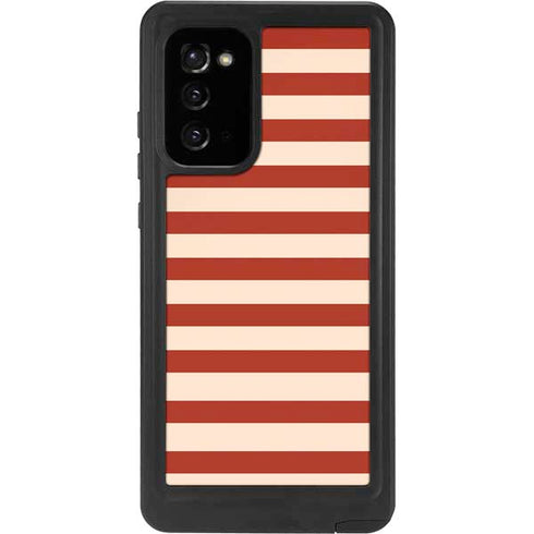 Neutral Stripes Galaxy Note20 5G Waterproof Case