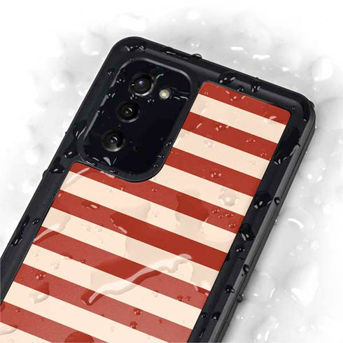 Neutral Stripes Galaxy Note20 5G Waterproof Case