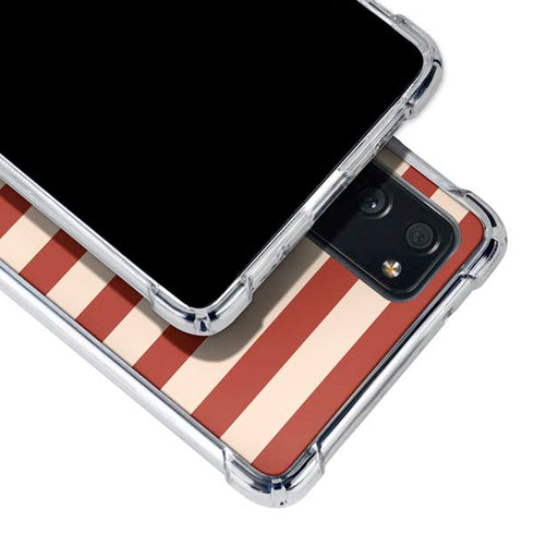 Neutral Stripes Galaxy S20 FE Clear Case