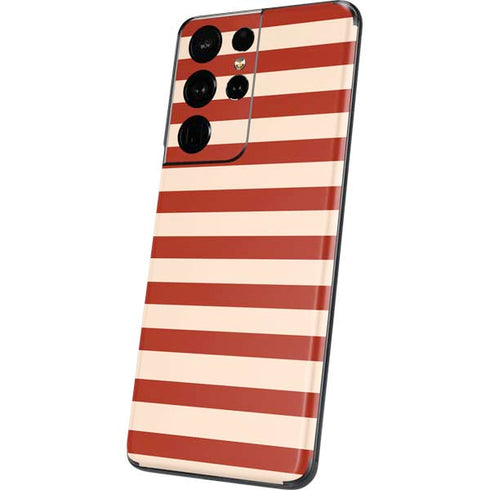 Neutral Stripes Galaxy S21 Ultra 5G Skin