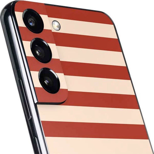 Neutral Stripes Galaxy S22 Plus Skin