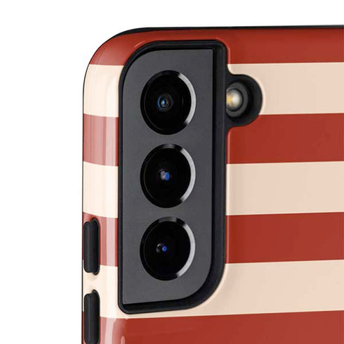 Neutral Stripes Galaxy S22 Pro Case