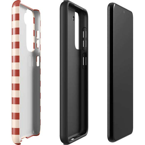 Neutral Stripes Galaxy S22 Pro Case
