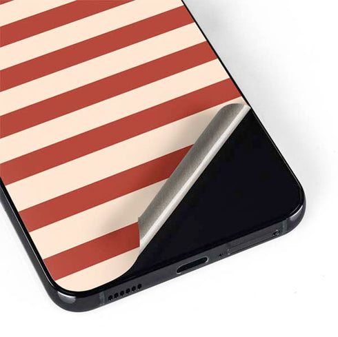 Neutral Stripes Galaxy S22 Skin