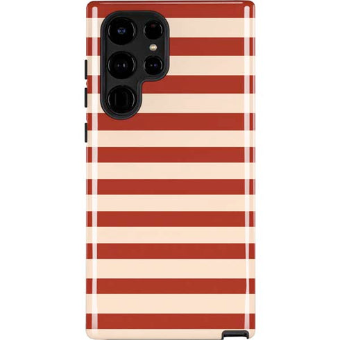 Neutral Stripes Galaxy S22 Ultra Pro Case