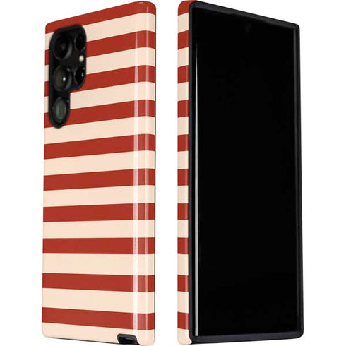 Neutral Stripes Galaxy S22 Ultra Pro Case