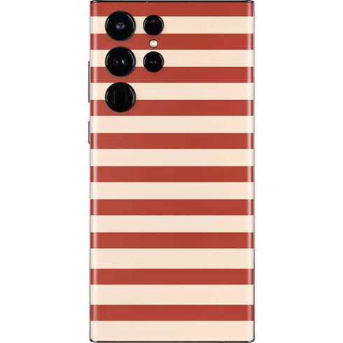 Neutral Stripes Galaxy S22 Ultra Skin
