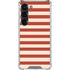 Neutral Stripes Galaxy S23 Clear Case