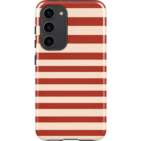Neutral Stripes Galaxy S23 Plus Pro Case