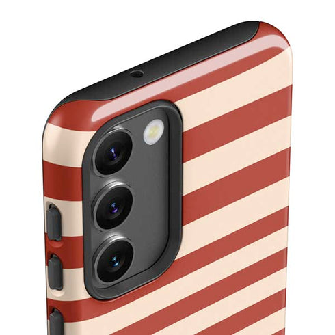 Neutral Stripes Galaxy S23 Plus Pro Case