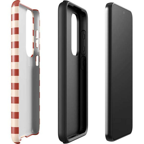 Neutral Stripes Galaxy S23 Plus Pro Case