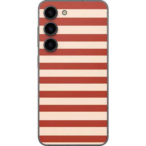 Neutral Stripes Galaxy S23 Skin