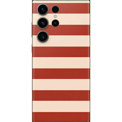 Neutral Stripes Galaxy S23 Ultra Skin