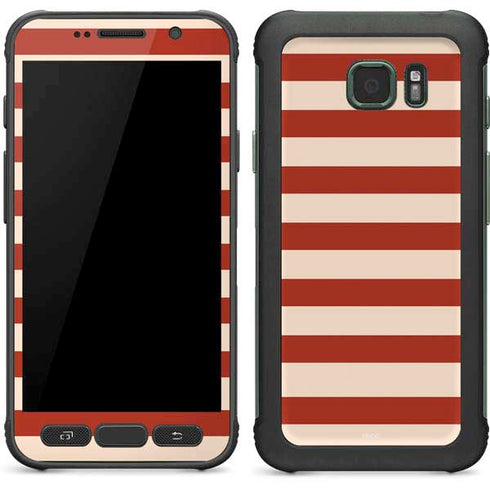 Neutral Stripes Galaxy S7 Active Skin