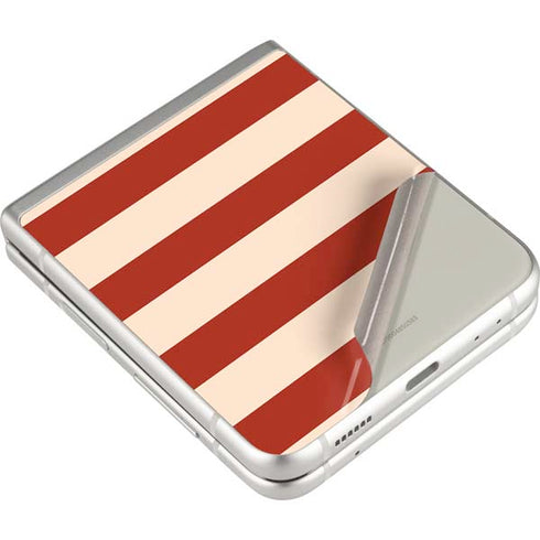 Neutral Stripes Galaxy Z Flip3 5G Skin