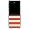 Neutral Stripes Galaxy Z Flip5 5G Clear Case