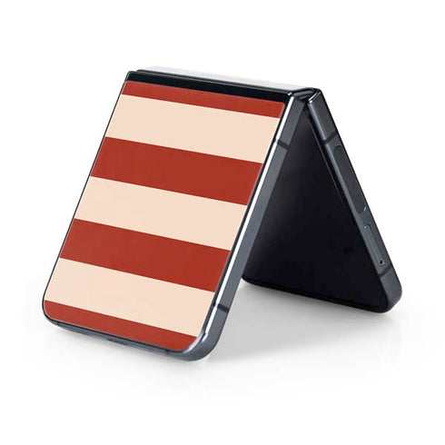 Neutral Stripes Galaxy Z Flip5 5G Skin