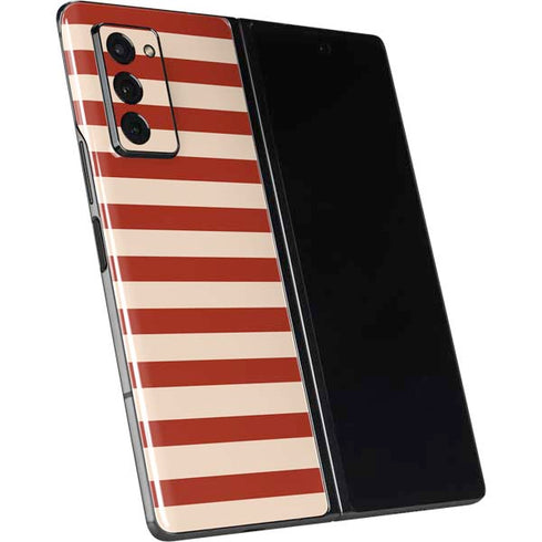 Neutral Stripes Galaxy Z Fold2 5G Skin