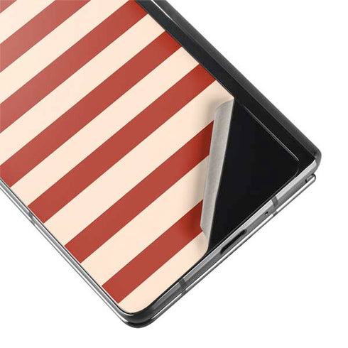Neutral Stripes Galaxy Z Fold2 5G Skin
