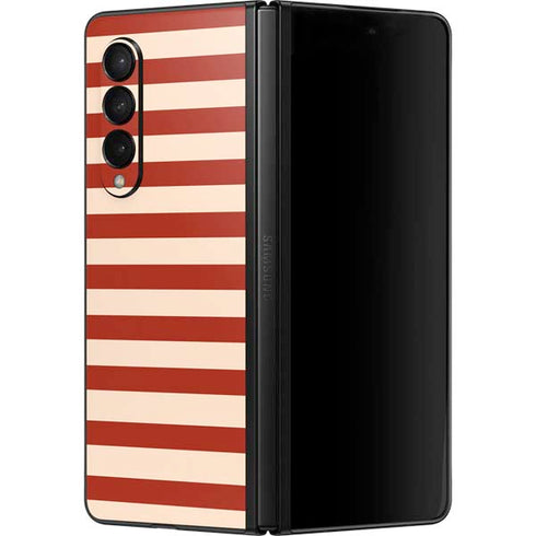 Neutral Stripes Galaxy Z Fold3 5G Skin