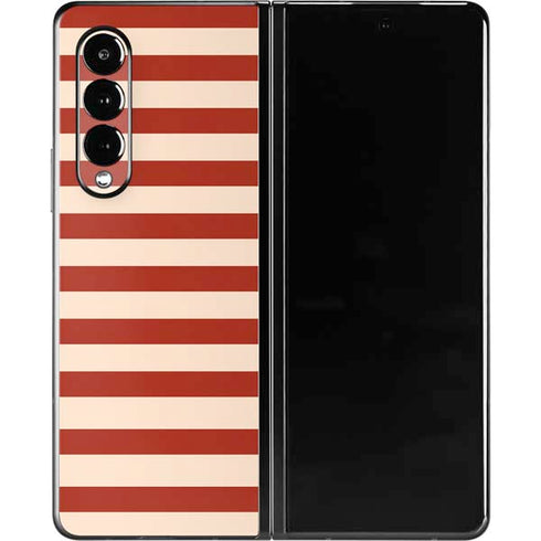 Neutral Stripes Galaxy Z Fold3 5G Skin