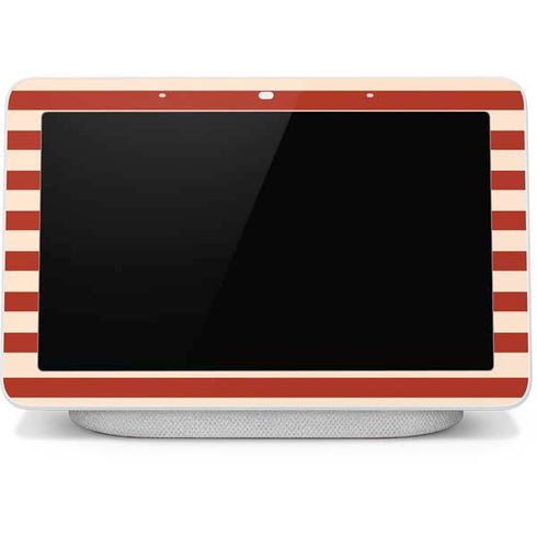 Neutral Stripes Google Home Hub Skin
