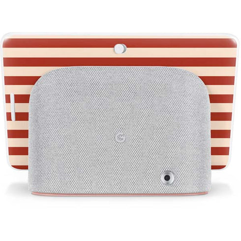 Neutral Stripes Google Home Hub Skin