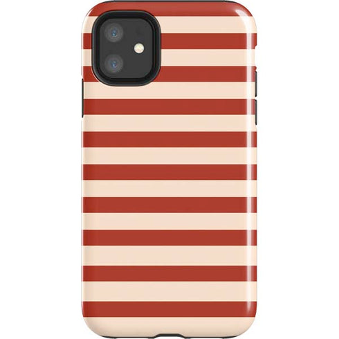 Neutral Stripes iPhone 11 Impact Case