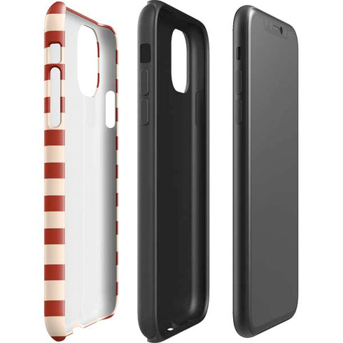 Neutral Stripes iPhone 11 Impact Case