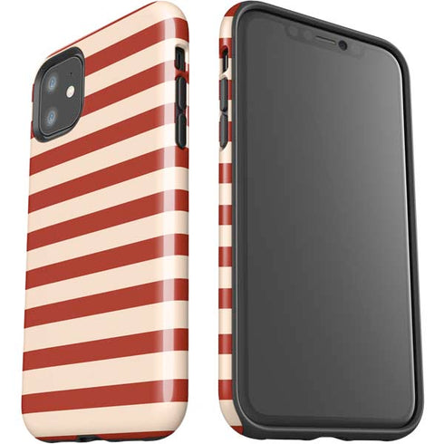 Neutral Stripes iPhone 11 Impact Case