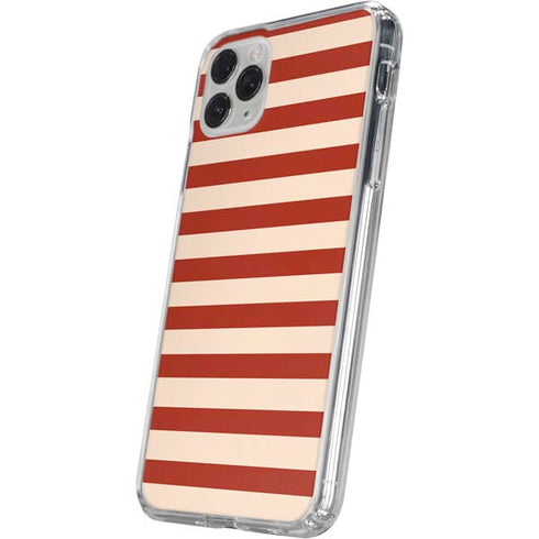 Neutral Stripes iPhone 11 Pro Clear Case