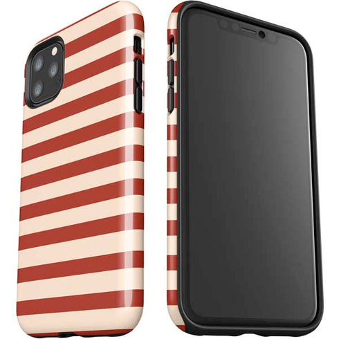 Neutral Stripes iPhone 11 Pro Max Impact Case