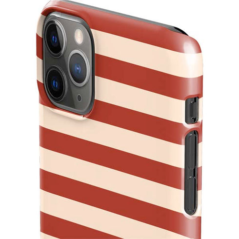 Neutral Stripes iPhone 11 Pro Max Lite Case