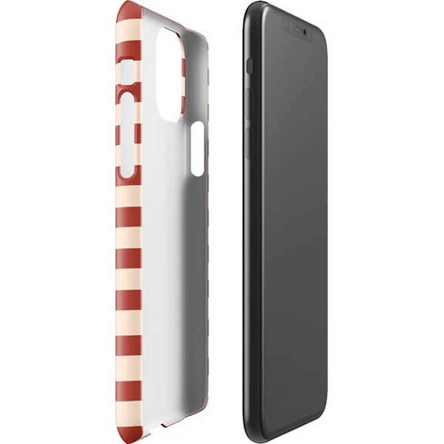 Neutral Stripes iPhone 11 Pro Max Lite Case