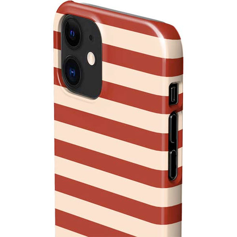 Neutral Stripes iPhone 12 Mini Lite Case