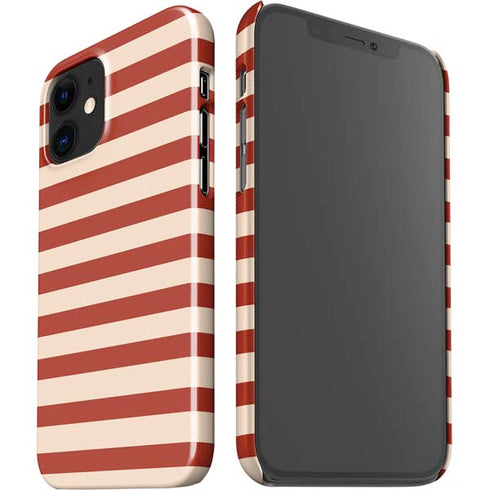 Neutral Stripes iPhone 12 Mini Lite Case