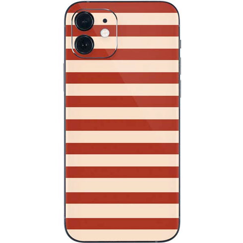 Neutral Stripes iPhone 12 Mini Skin