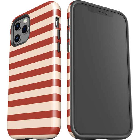 Neutral Stripes iPhone 12 Pro Impact Case