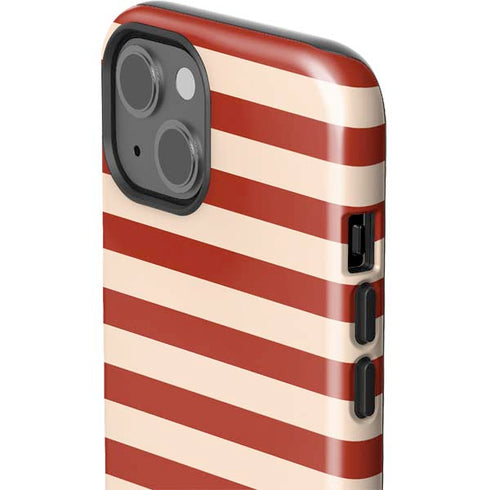 Neutral Stripes iPhone 13 Impact Case