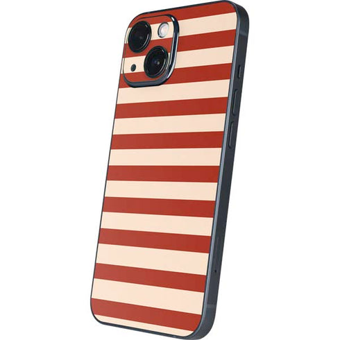 Neutral Stripes iPhone 13 Mini Skin