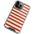 Neutral Stripes iPhone 13 Pro Clear Case