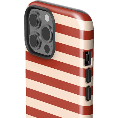 Neutral Stripes iPhone 13 Pro Max Impact Case