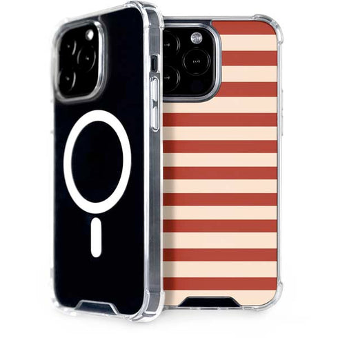 Neutral Stripes iPhone 13 Pro Max MagSafe Case