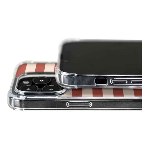 Neutral Stripes iPhone 15 Pro MagSafe Case