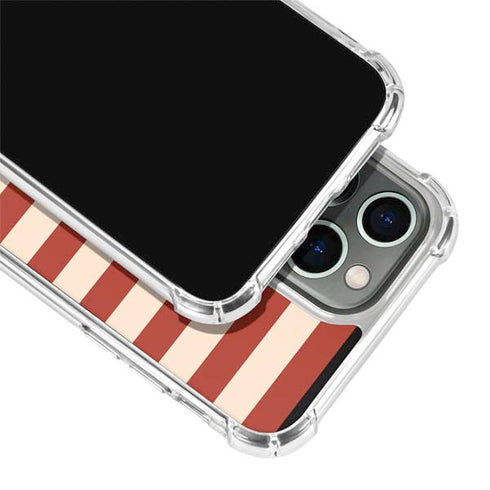 Neutral Stripes iPhone 15 Pro Max Clear Case